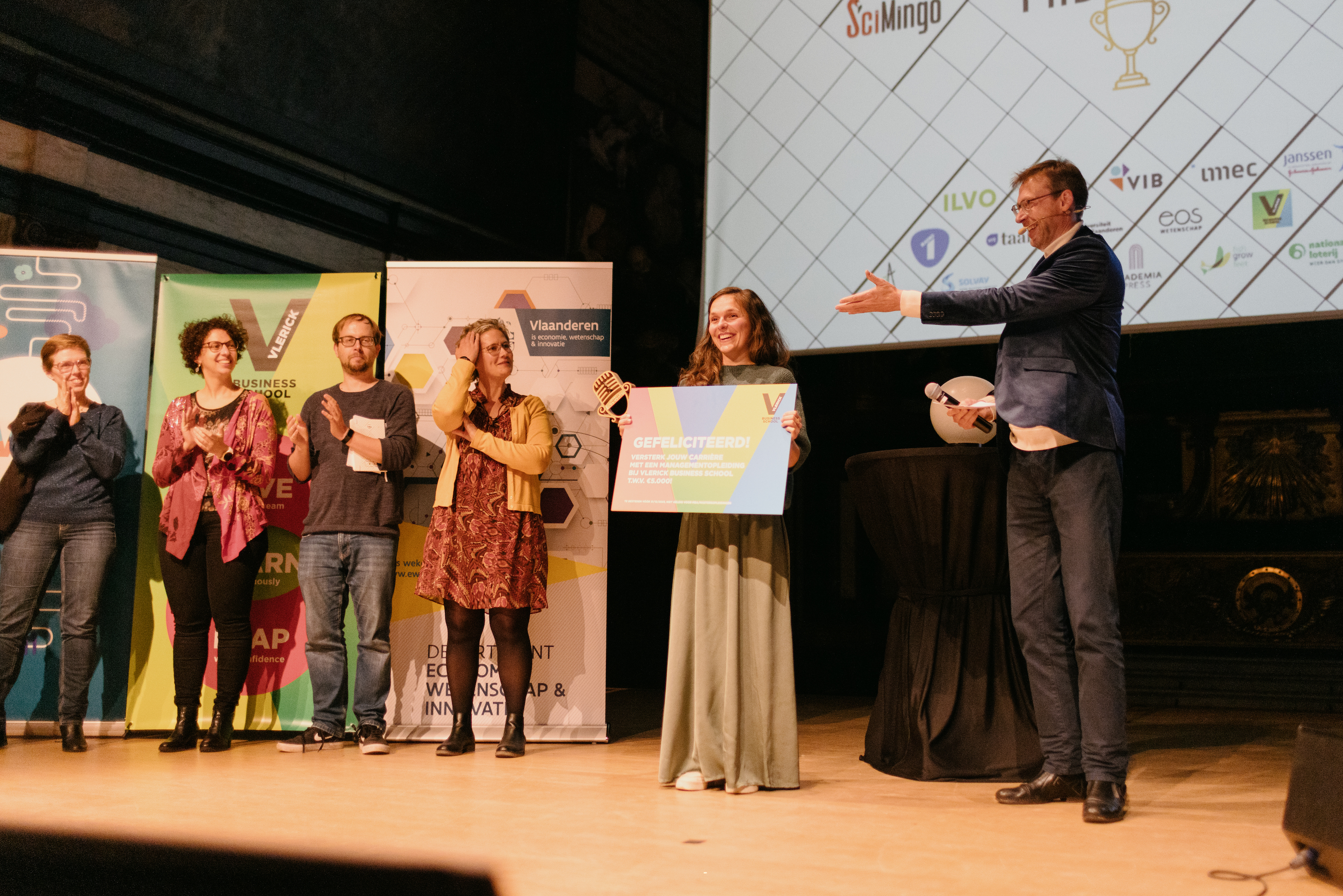 Eline Lievens wint Vlaamse PhD Cup 2022 © Kevin Faingnaert