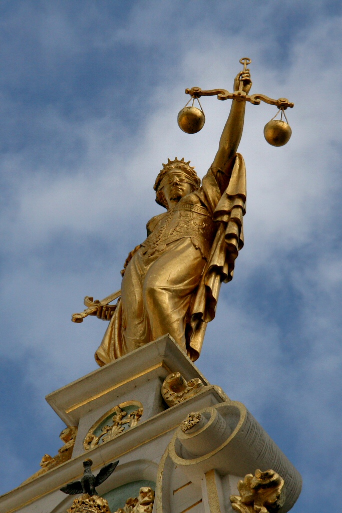 Vrouwe justitia